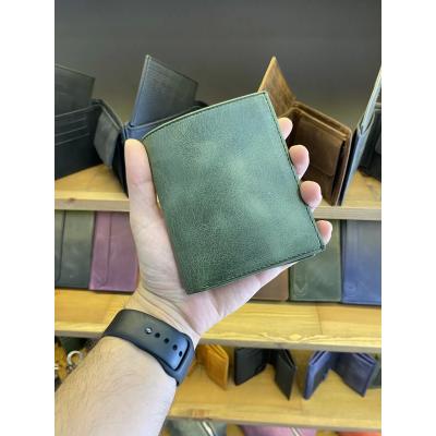 Dukka's Er-Da Haki Yeşil Klasil Cüzdan